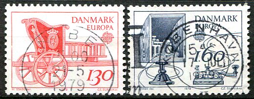 Danmark Afa 682 - 83 Stemplet
