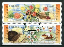 Åland Afa 203 - 06 Stemplet Sammentryk