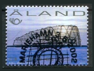 Åland Afa 207 Stemplet