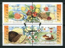 Åland Afa 203 - 06 Stemplet Sammentryk