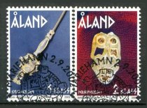 Åland Afa 210 - 11 Stemplet