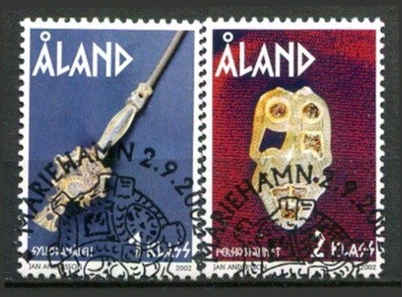 Åland Afa 210 - 11 Stemplet