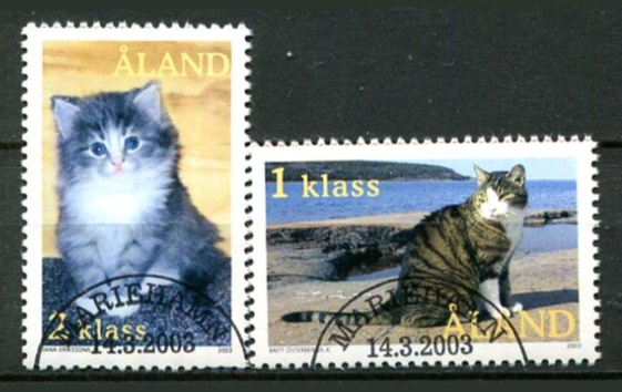 Åland Afa 221 - 22 Stemplet