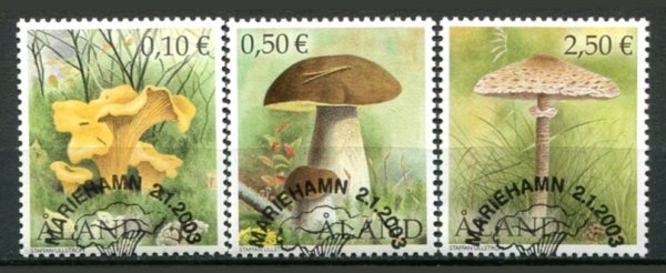 Åland Afa 214 - 16 Stemplet