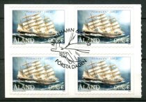 Åland Afa 224 Stemplet Sammentryk