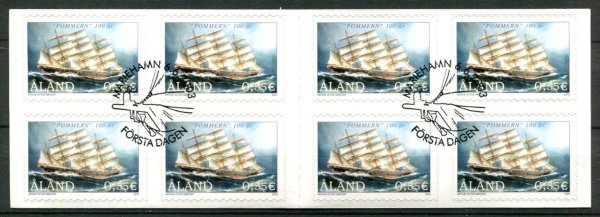 Åland Afa 224 Stemplet Hæfte