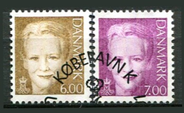 Danmark Afa 1285 - 86 Stemplet