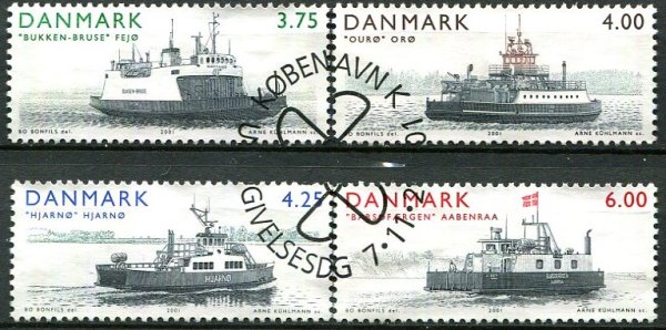 Danmark Afa 1299 - 02 Stemplet