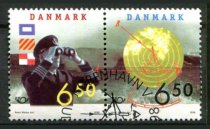 Danmark Afa 1181 - 82 Stemplet Sammentryk
