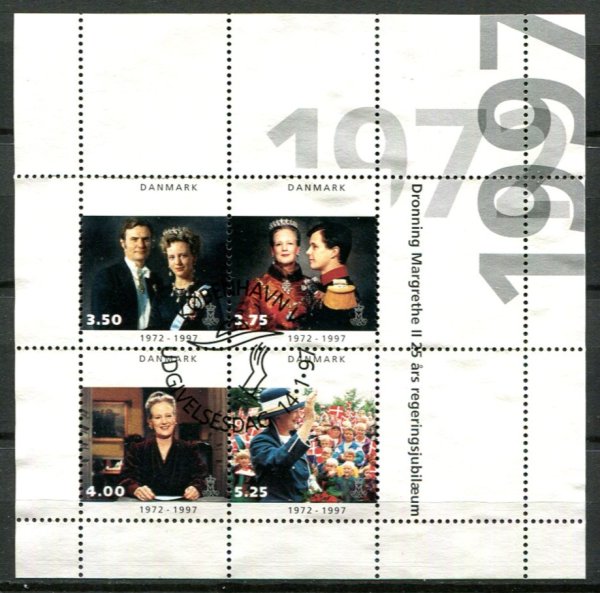 Danmark Afa 1138 Stemplet Miniark