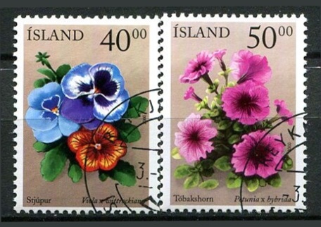 Island Afa 943 - 44 Stemplet