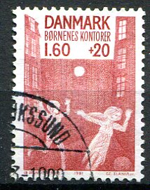 Danmark Afa 718 Stemplet