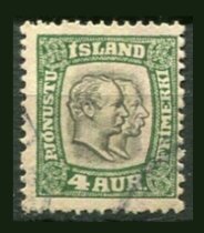 Island Afa 25 S Stemplet Variant Tjenestemærker