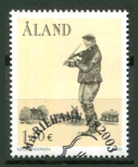 Åland Afa 226 Stemplet