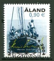 Åland Afa 234 Stemplet