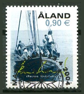 Åland Afa 234 Stemplet