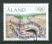 Åland Afa 240 Stemplet