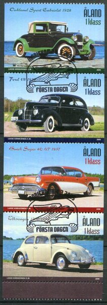 Åland Afa 247 - 50 Stemplet Sammentryk