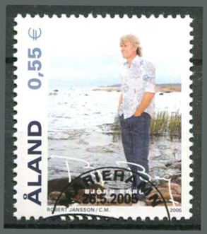 Åland Afa 253 Stemplet