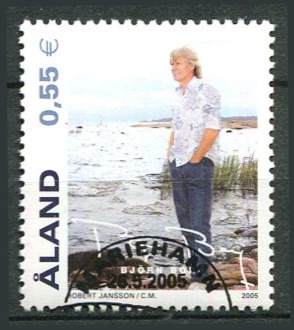 Åland Afa 253 Stemplet