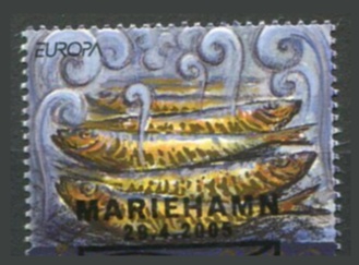 Åland Afa 251 Stemplet