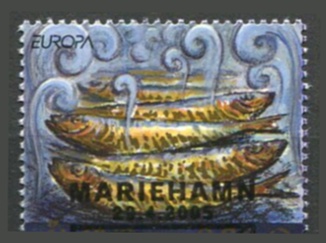 Åland Afa 251 Stemplet