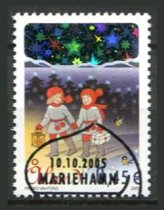 Åland Afa 258 Stemplet