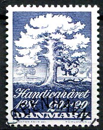 Danmark Afa 736 Stemplet