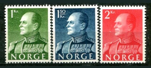 Norge Afa 437F - 39F Postfrisk