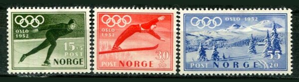 Norge Afa 381 - 83 Ustemplet