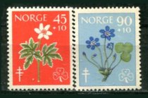 Norge Afa 453 - 54 Postfrisk