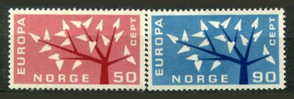 Norge Afa 490 - 91 Postfrisk