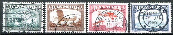 Danmark Afa 737 - 40 Stemplet