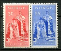 Norge Afa 416 - 17 Ustemplet