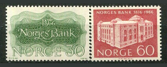 Norge Afa 556 - 57 Postfrisk