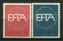 Norge Afa 564 - 65 Postfrisk