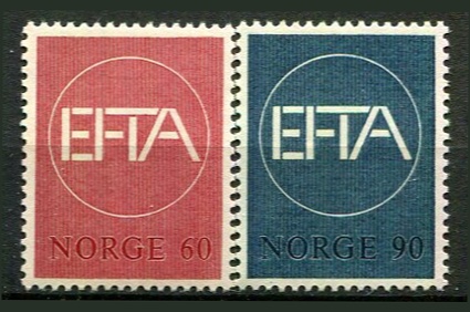 Norge Afa 564 - 65 Postfrisk