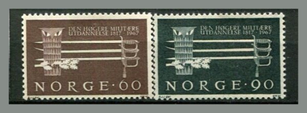 Norge Afa 566 - 67 Postfrisk