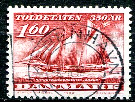 Danmark Afa 744 Stemplet