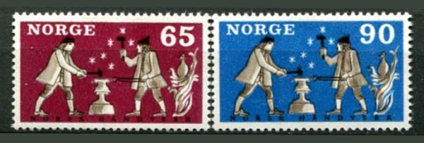 Norge Afa 577 - 78 Postfrisk