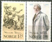 Norge Afa 778 - 79 Postfrisk