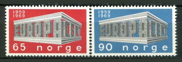 Norge Afa 596 - 97 Postfrisk