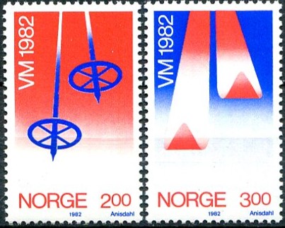 Norge Afa 861 - 62 Postfrisk
