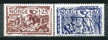 Norge Afa 829 - 30 Postfrisk