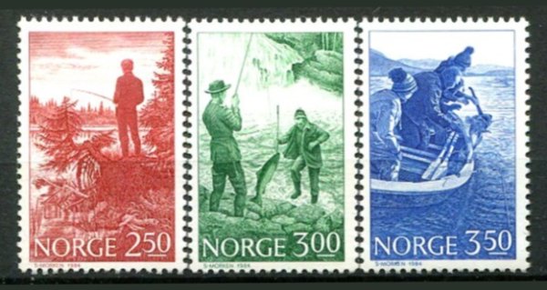 Norge Afa 907 - 09 Postfrisk