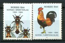Norge Afa 916 - 17 Postfrisk