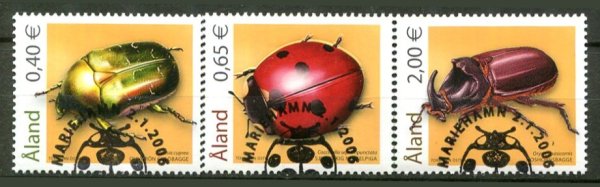 Åland Afa 259 - 61 Stemplet