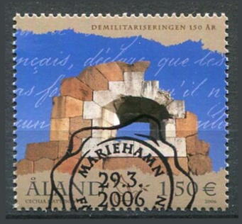 Åland Afa 263 Stemplet