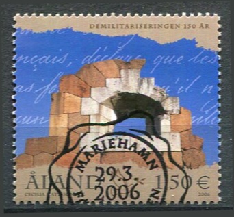 Åland Afa 263 Stemplet