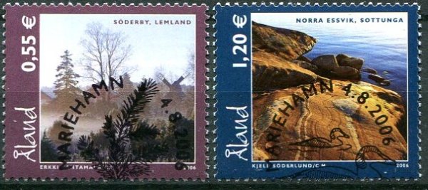 Åland Afa 268 - 69 Stemplet